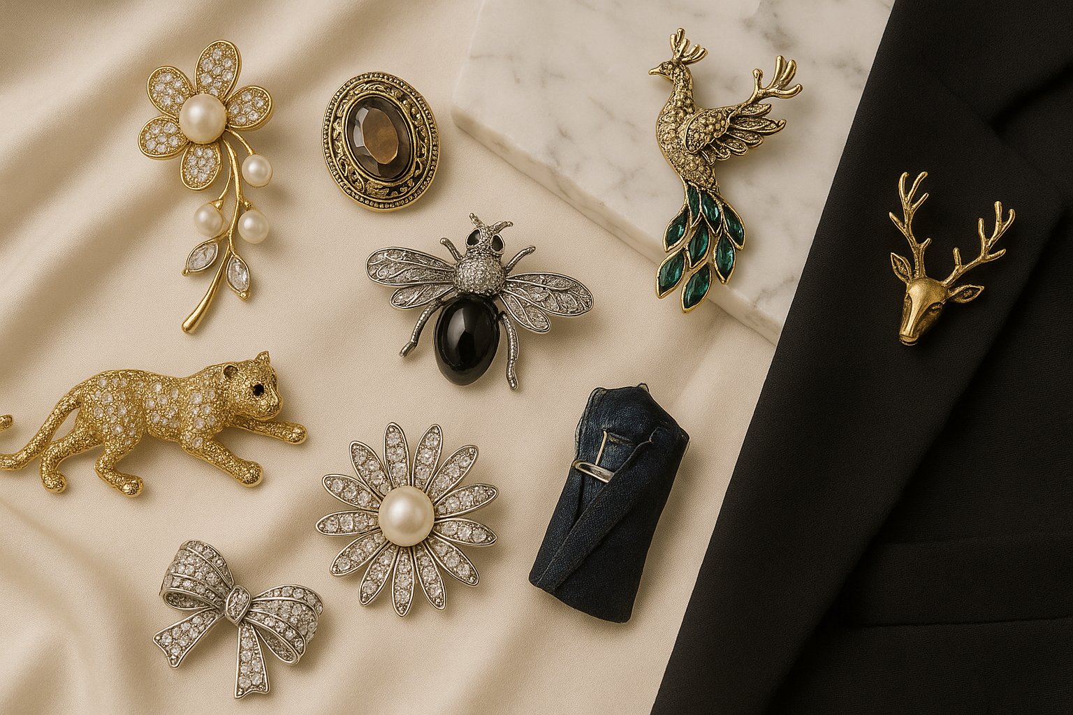 home-broche Sparuļveida brošēte